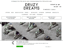 Tablet Screenshot of druzydreams.com